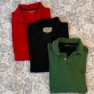 Bundle of 3 Men’s Polos